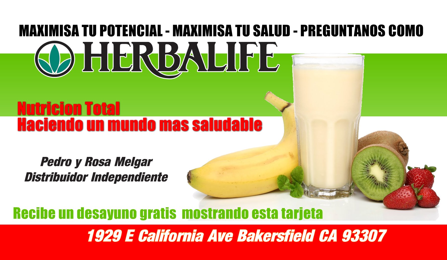 Tarjeta promocional